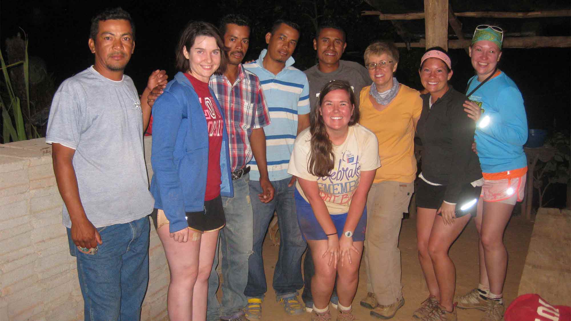 Study abroad students in Nicaragua