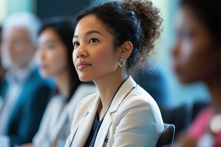 global health leader attending global health conference